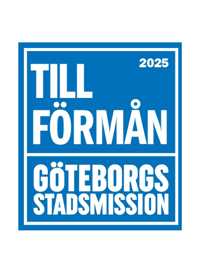 Förmånslogga för Göteborgs Stadsmission